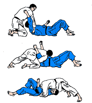 Kuzure-Kami-Shiho-Gatame