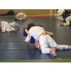 Ne-waza randori: Stephen bridging to get out of Tiernan's osae-komi-waza