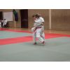 Grading day: contests for 3rd kyu and above Chloe Tooby from Southampton Samurai fighting for her grade