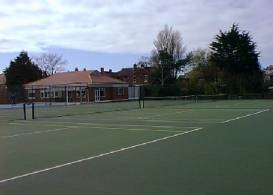  Clubhouse view over the Tennis Courts