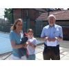 Linda & Emma Warburton with Alan Fryer