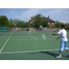 Club Champion Tom Wotjak took on all comers for three hours of play & coaching.