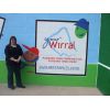 Sally Kew, representing the 'Your Wirral' Fund on Open Day.