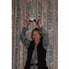 After 2 years as Champion Shona Coppin holds aloft the Ladies Runners-Up trophy for 2010.