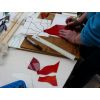 Marking out glass