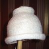 White concertina hat