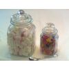 Just two of the gorgeous jars from a wide variety of traditional sweety jar styles for your party sweets and candy buffet.  Shown with a dessert spoon from a selection provided with your buffet.