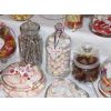 Traditional sweet jars decorated for your wedding candy table