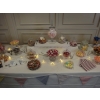 Centre of sweets and candy table in previous image.