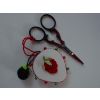 Strawberry and Blackberry Scissors Keeper