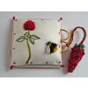 Clover and Bee Pincushion