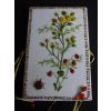 Stumpwork on a book