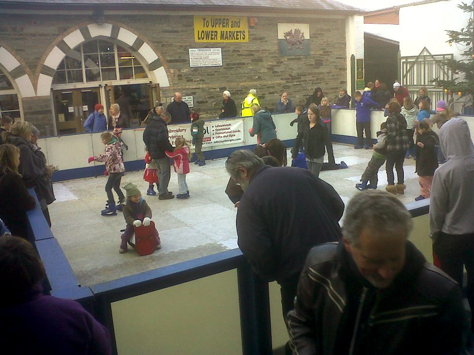ice skating