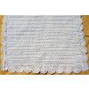 Crocheted baby blanket