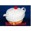 Crochet tea cosy