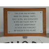 info about the church name plate from Zion Chapel.