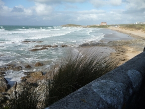 Fistral surfing beach 