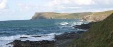 View from West Pentire to the Pentire Headland
