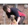 Simon with Molly