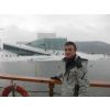Cruising the fjords, outside the Oslo Opera House October 2010
