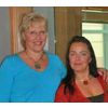 Bev and Helen after  Radio Leeds interview
