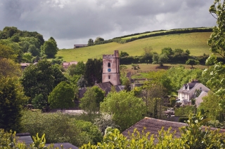 View over Kingskerswell Conservation area