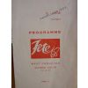 In 1968, West Farleigh put on an elaborate (monthly) series of fetes.  Here the program for one...