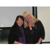 Astrologers Linda Byrd, vice president of Sacramento NCGR and Alison Chester-Lambert