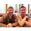 Tony Howard and partner Michael