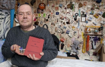 Stig, once an army hero, but discharged as a homeless civilian.
