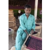 Workman making furniture, in village near Bhuj, Gujarat, India.