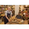 Volunteers renovating tools at Tools for Self Reliance (Northampton), Clare Street.