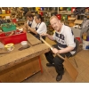 Volunteers renovating tools at Tools for Self Reliance (Northampton), Clare Street.