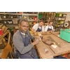 Volunteers renovating tools at Tools for Self Reliance (Northampton), Clare Street.