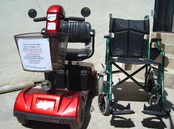 wheelchair & scooter hire