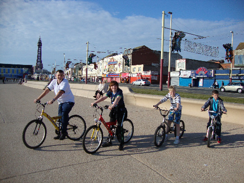Our mountain bikes & BMX's, from the Valdene hotel Our mountain bikes & BMX's, from the Valdene hotel