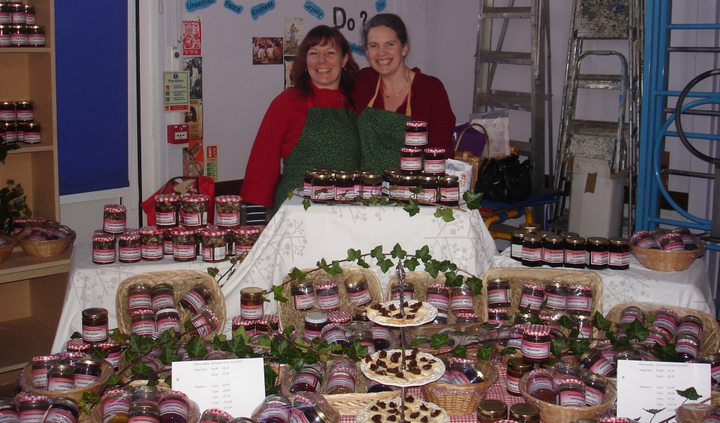 this is where it all started - at the Whissendine church christmas bazaar