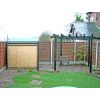 Pergola over corner patio www.heysgroundcare.co.uk