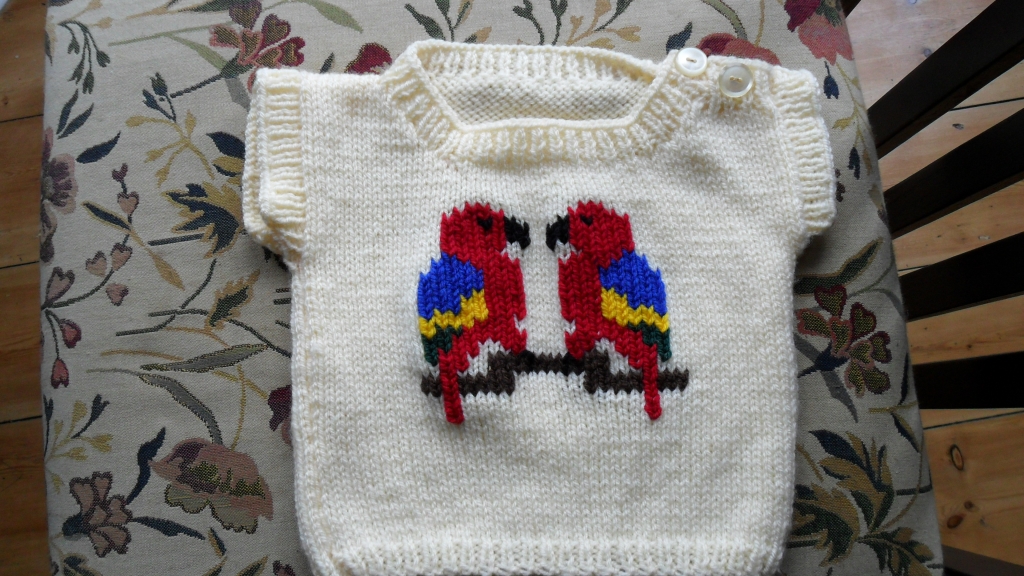  PARROT TANK TOP - PATTERN AND KIT ALSO AVAILABLE