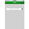 Type in your task or tap the book button...