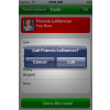 Click on the person's name to call them...