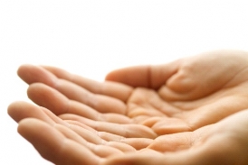 hands ready to receive