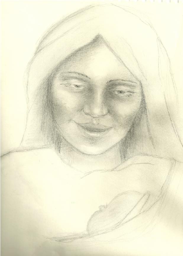 jesus and mary