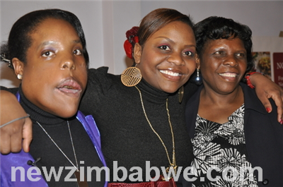 TAREMEREDZWA MAPUNGWANA FAREWELL PARTY - TARE, LADY GEE2 & TARE'S MUM LONDON 14/03/10