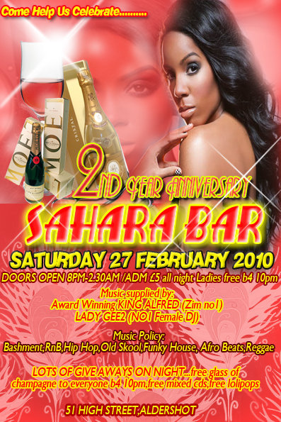 SAHARA ANNIVERSARY
