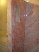 The panel cut to size & fitted