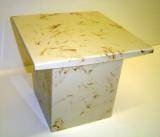 marble end table