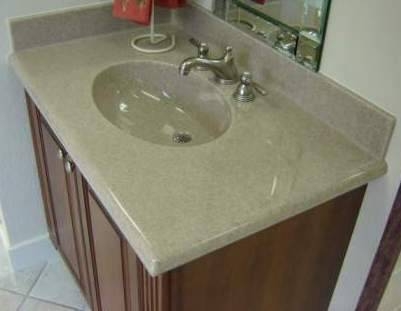 Granite vanity top