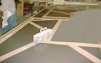 The vanity top can be set up from this template