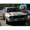 BRC Champion Mark Higgins piloting the restored ex-works Audi Quattro of Steve Perez. Co-driver is RBS International Clerk of the Course, John Skinner